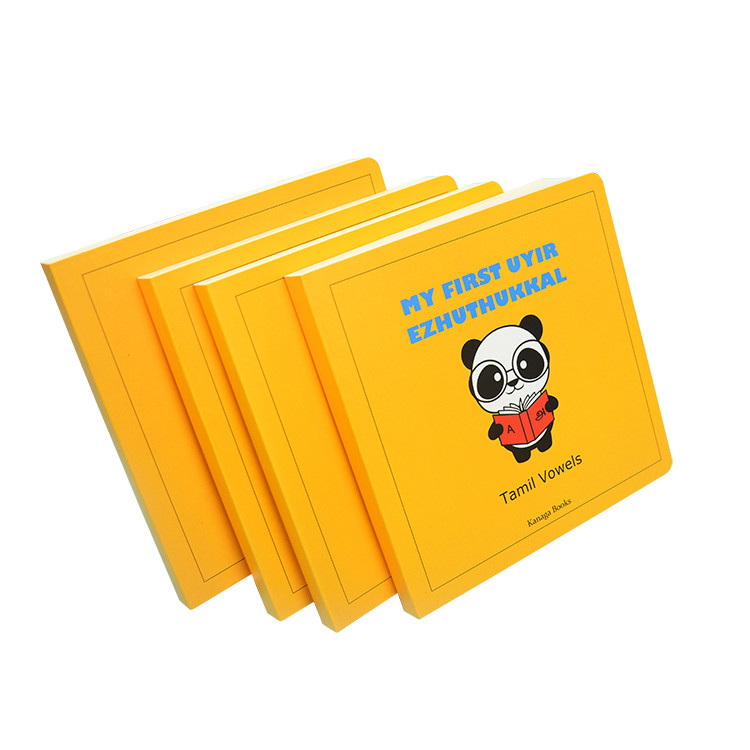 150x150mm On Demand Board Book Printing Butterfly Short Run Book Printing And Binding