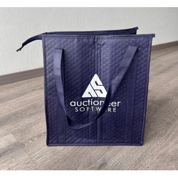 China Custom Travel Camping Collapsible Reusable Large Capacity Insulated Insulate Tote Shopping Cooler Lunch Bag Bags For Grocer factory