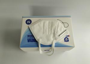 China Good Filterability Disposable Dust Respirators , KN95 Face Mask Pm2.5 FFP2 factory