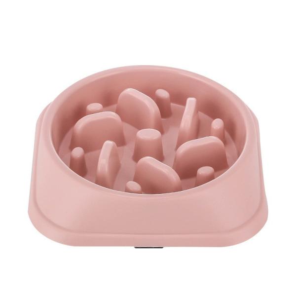 Dog Bowl Pet Slow Food Bowl Anti-Knock Dog Slow Food Bowl Rice Bowl Dog Bowl