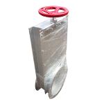 Open Closed Type Manual Knife Gate Valve Flange Cast Steel Wafer Knife Gate