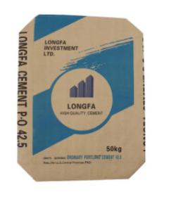 China 110lbs Kraft Paper Cement Bag factory