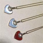 B BVGARI series love diamond necklace 18k gold white gold yellow gold rose gold