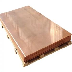 China Nonferrous Metals C12000 C12200 Pure Red Copper Sheet Plate Solid Copper Sheets factory