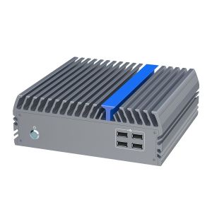 Barebone Desktop Fanless Industrial PC I3 I5 I7 With Dual Network