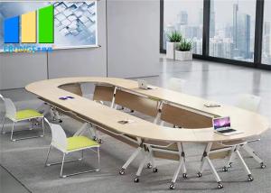 China Adjustable Training Room Foldable Table School Meeting Room Table factory