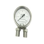 Hot sale 100mm differential pressure gauge / manometer price