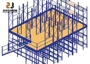 China Stable Commercial Mezzanine Floors , Storage Mezzanine Platforms For Workshop factory