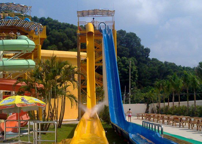 Water Park Build High Speed Slide For Adult , 12 Months Warranty