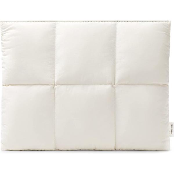 China Comfortable puffy laptop sleeve 13 "14", quilted down ladies laptop handbag factory