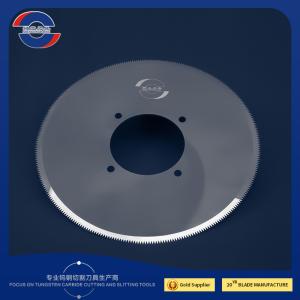 China Thin Slitting Machine Blade Round Cutting Blade For Paper Industry factory