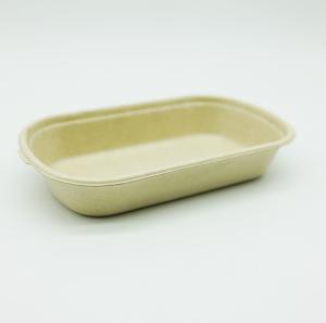 China Oil Resistant Restaurant Pulp Paper Products , Paper Pulp Tray Environmental Friendly factory