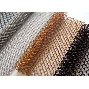 1.0mm Wire Metal Coil Drapery Curtain