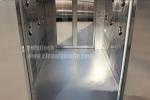 Automatic cleanroom air shower