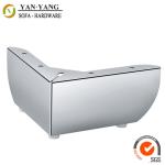 80mm high glossy shiny chrome sofa legs metal furniture legs SL-107