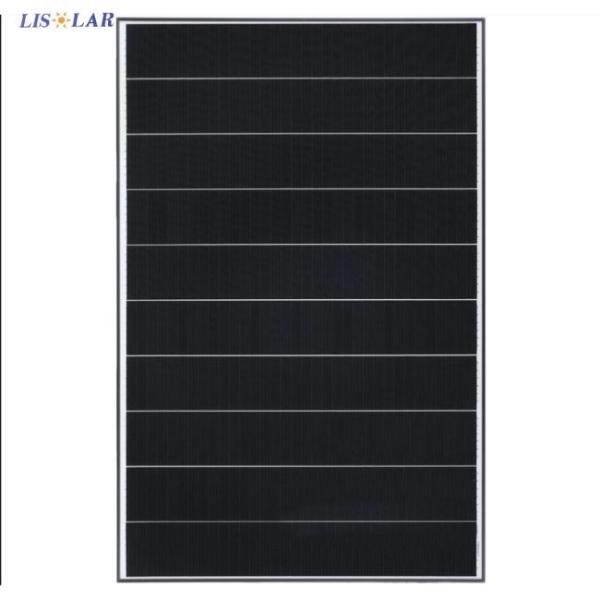 China 500W Shingled Solar Panels Mono Overlapping Solar Shingle Imbricated Cell Panel factory