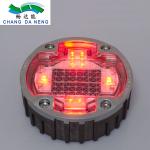 1200MAH Aluminum Led Reflacting Road Studs Solar Powered IP68 500Lux
