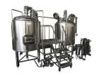 200L Customized Power Beer Brewing Equipment / Production Line High Efficiency