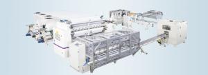 China Pneumatic Counting 11KW Facial Tissue Paper Machine V Folding factory