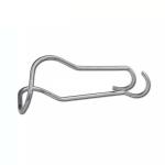 Galvanized Double Tomato Hook With Twine 27cm For Glass Greenhouse