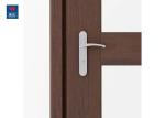 Interior Solid Oak Wood Fire Rated Wood Doors With Glass