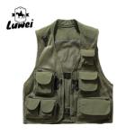 Hot Sale Outdoor Men's Photography Vest Camouflage Utility Mesh Vest Multi