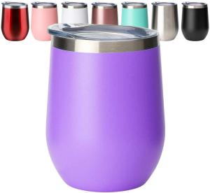 China Creative Stainless Steel Insulated Bottle Double Wall Tumbler With Sliding Lid factory