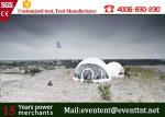 Large elegant transparent geodesic dome tent camping tent for outdoor events