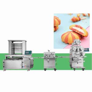 OEM 4.5kw Stuffed Cookie Machine Automatic Cookies Making Machine