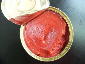 China Tinned Tomato Sauce , Canning Tomato Sauce In Metal Can Private Label factory