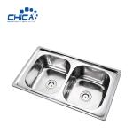 Customize Style Color Stainless Steel Kitchen Sink Double Bowl Kitchen Sink