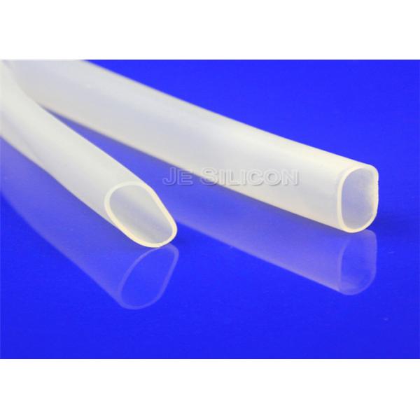 China Non Toxic Extruded Silicone Rubber Tubing No Contamination Aging Resistance factory