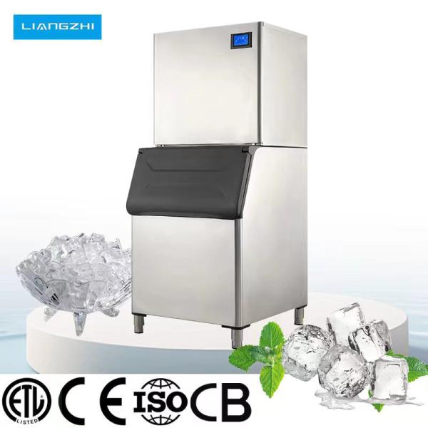Restaurant Ice Cube Machine To Make Ice Cubes 450kg 24Hours LZ-1000 with Water