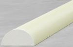 Half Round Semicircle Pultruded Fiberglass Rod Stock Chemical Resistance