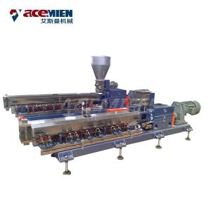 China PP PE Film Granulator Double Two Stage Pelletizing Line Machine 100-1000 Kg factory