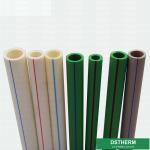 Water Supplying Plastic PPR Pipe 40mm Diameter Non - Toxic Heat Insulation