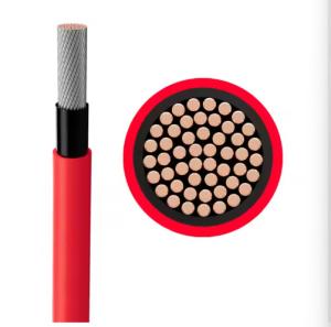 China Tinned Copper DC Photovoltaic Solar Cable for Solar Panels 4mm2 6mm2 10mm2 16mm2 1000V 1500V factory