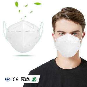 China Public Area Breathing Respirator Mask White Color Customized High Filtration Efficiency factory