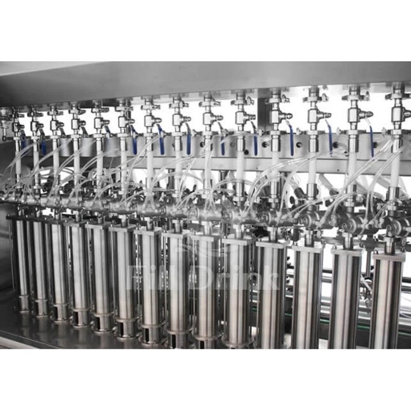 Pneumatic Control Viscous Liquid Filling Machine High Viscosity Piston Filler Piston Pump