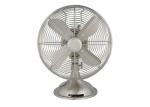 Metal Retro 12 Inch Table Cooler Fan 3 Speed 4 Blade SAA CE ETL