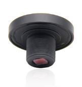 China F2.0 M12 Mount Fixed Focus 1/3 Chip 1.08mm Fisheye CCTV Lens factory
