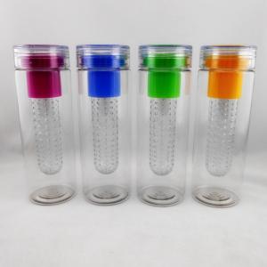 China 25oz tritan water bottle with Fruit Infuser factory