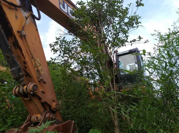 JCB JS220LC Second Hand Excavator Diesel Engine Euro II 129kw