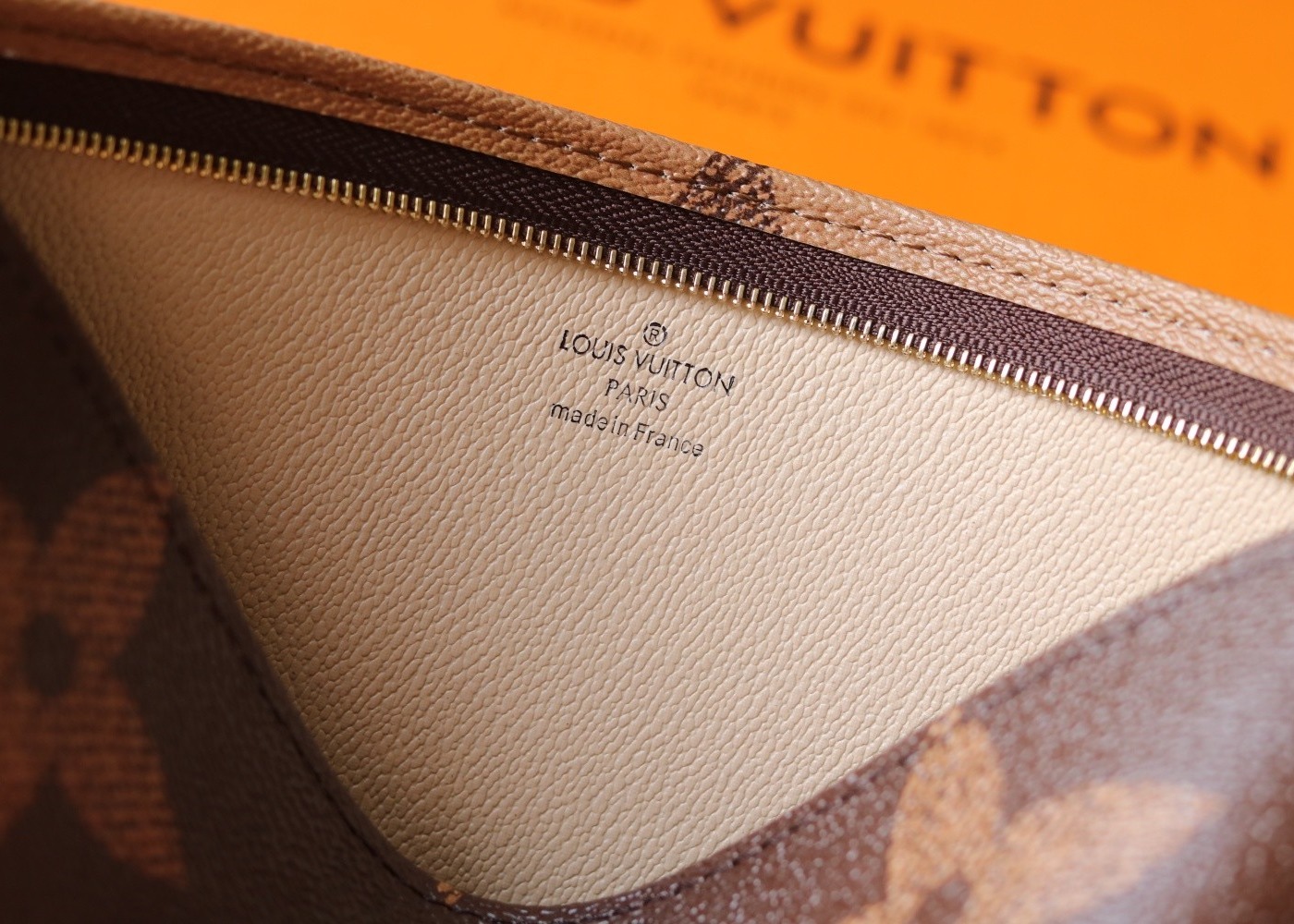 M47547 Wash Bag Monogram Carvas And Genunie Leather Luxury Chain Bag Make Up Cross-Body Bag