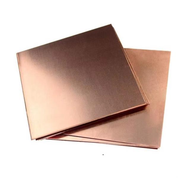 99.9% Pure Copper Plate Sheet Excellent Corrosion Resistance 8.96 G / cm3