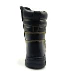 Genuine Leather Forest Firefighter Boots Waterproof Soft Rubber Sole Boots