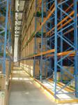 Factory VNA Pallet Racking System Very Narrow Aisle Forklift