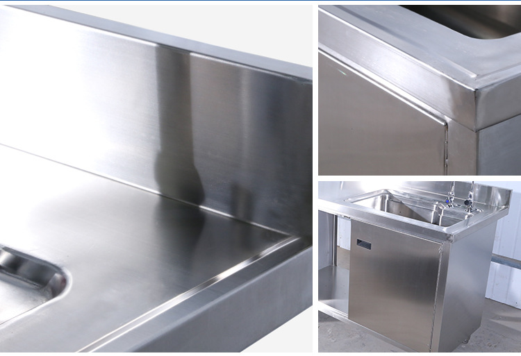 Silver 0.4-1.2mm Stainless Steel Storage Cabinets