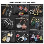 Custom Bottle Opener Key Chain Beer Wine Bottle Opener Keyrings Enamel Keychain