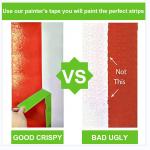 High Temperature Automotive Painters Masking Tape UV Resistant Crepe Paper No
